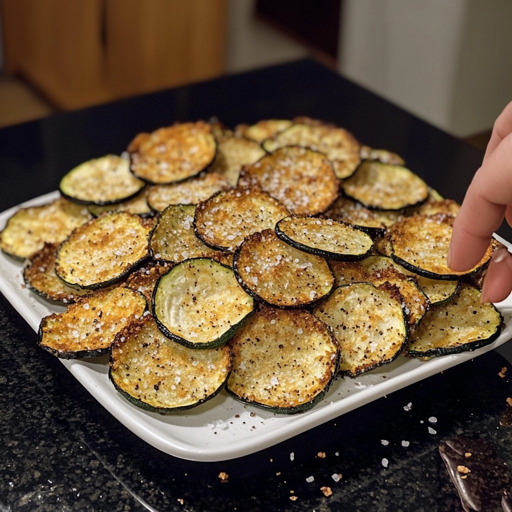 Air Fryer Zucchini Chips