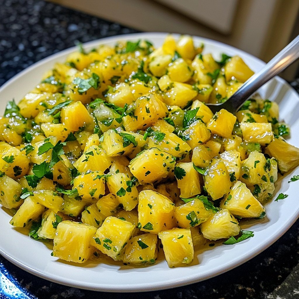 Pineapple Salsa with Lime