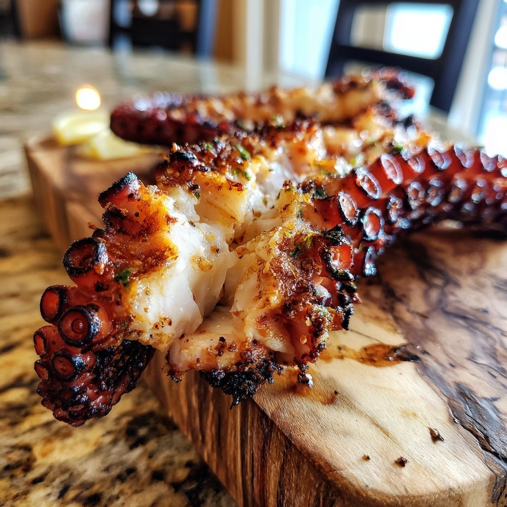 Grilled Octopus with Lemon Aioli