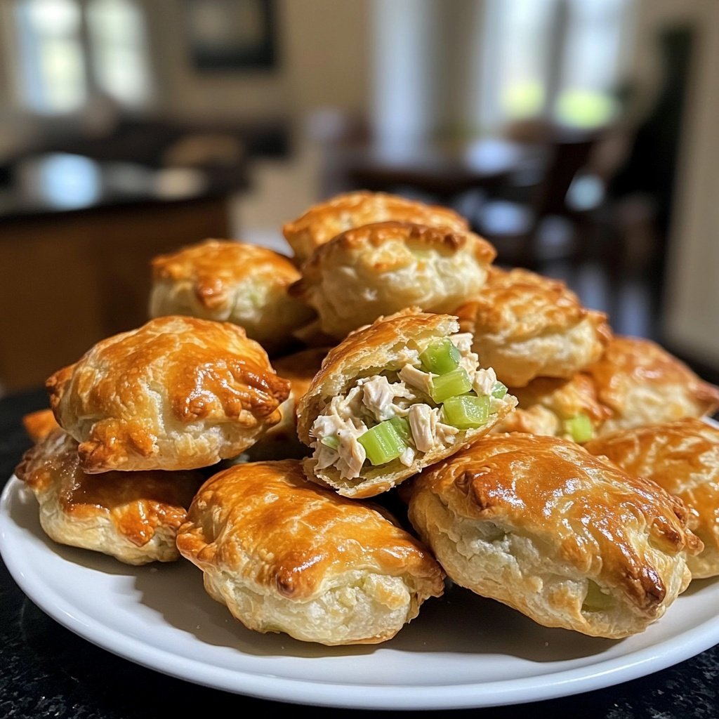 Healthy Chicken Salad Puffs