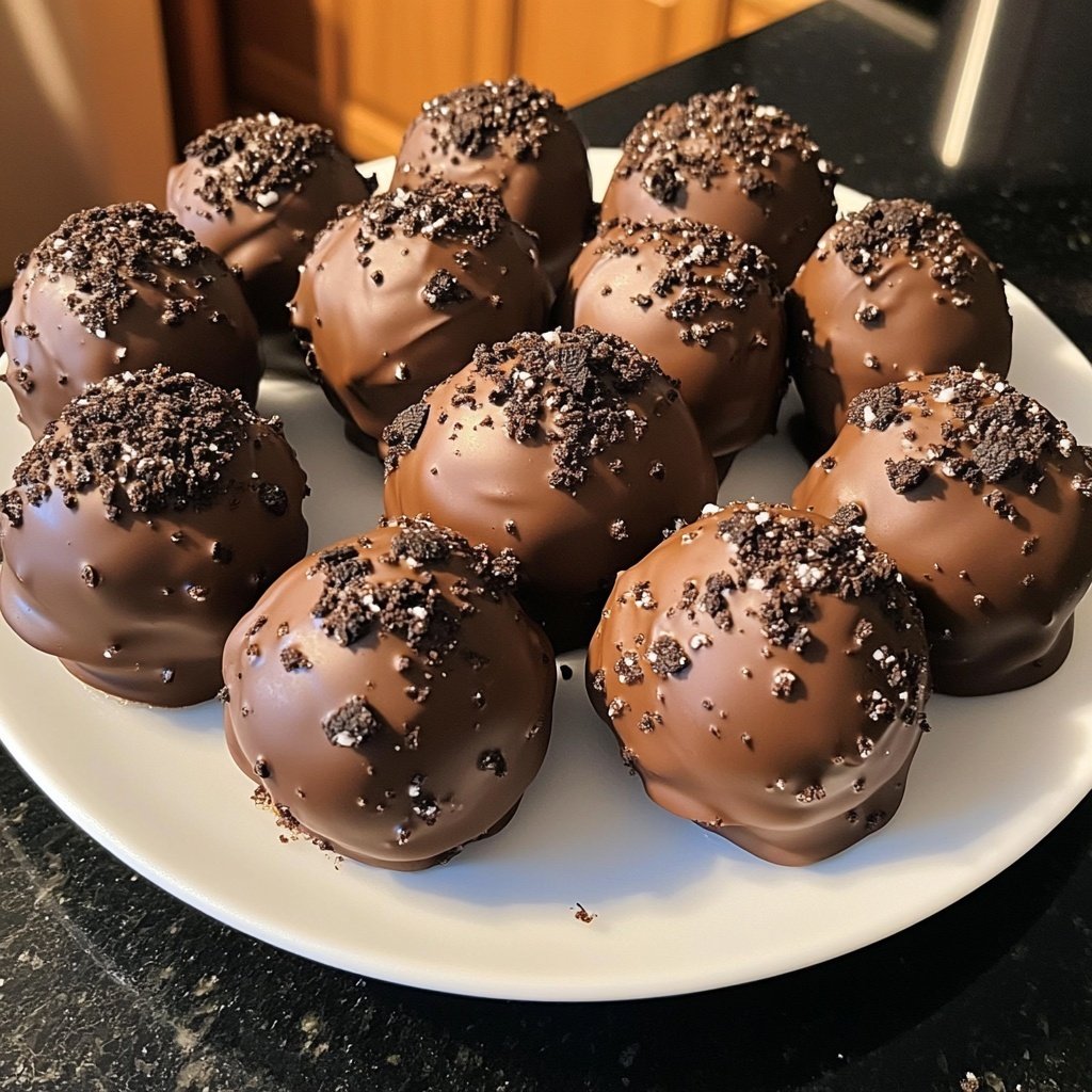 Oreo Balls-3 Ingredients