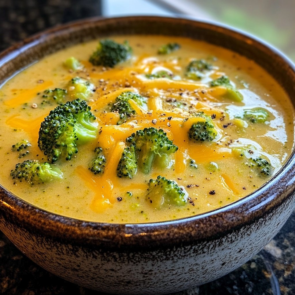 Comfort Broccoli Cheddar Soup​