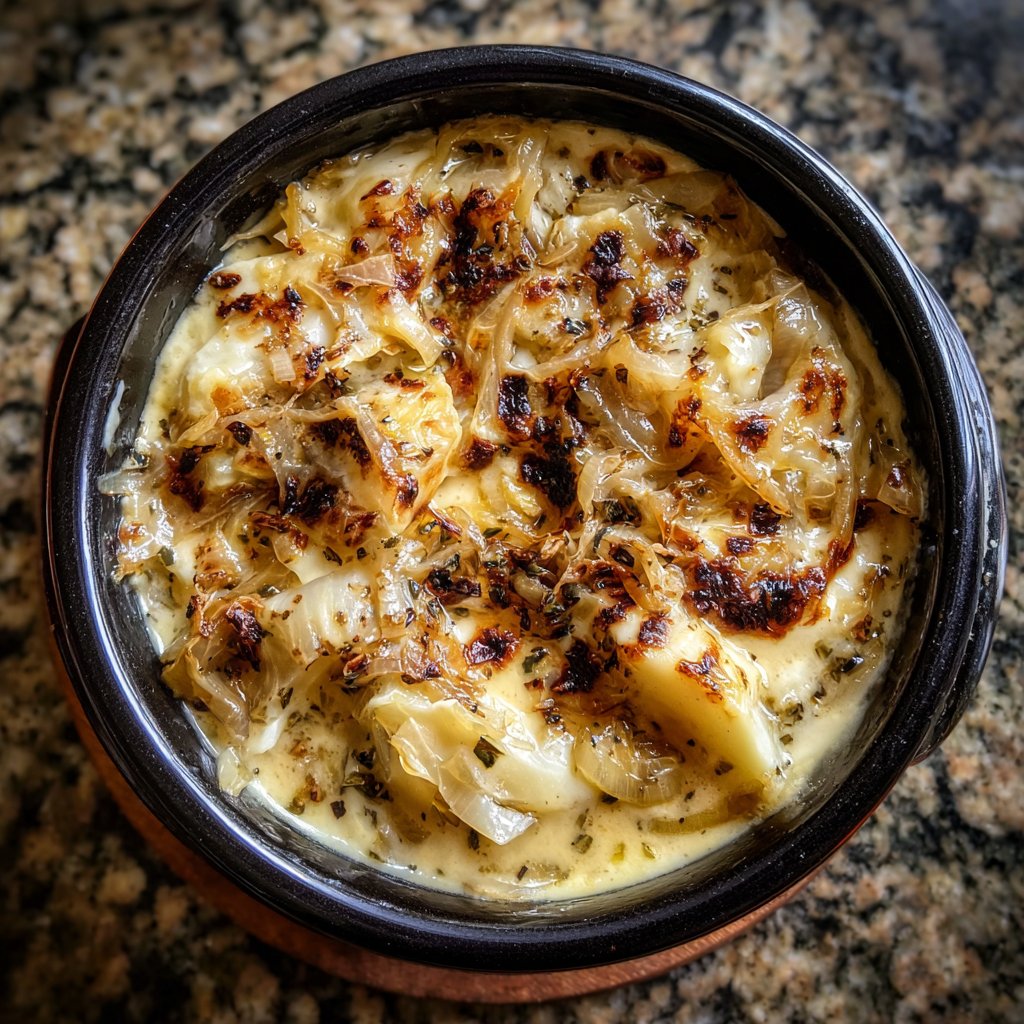 Cream Sauce Onion Boil