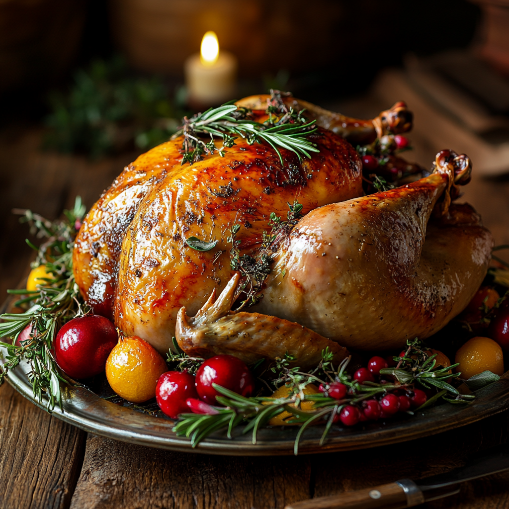 Turkey with Festive Herbs