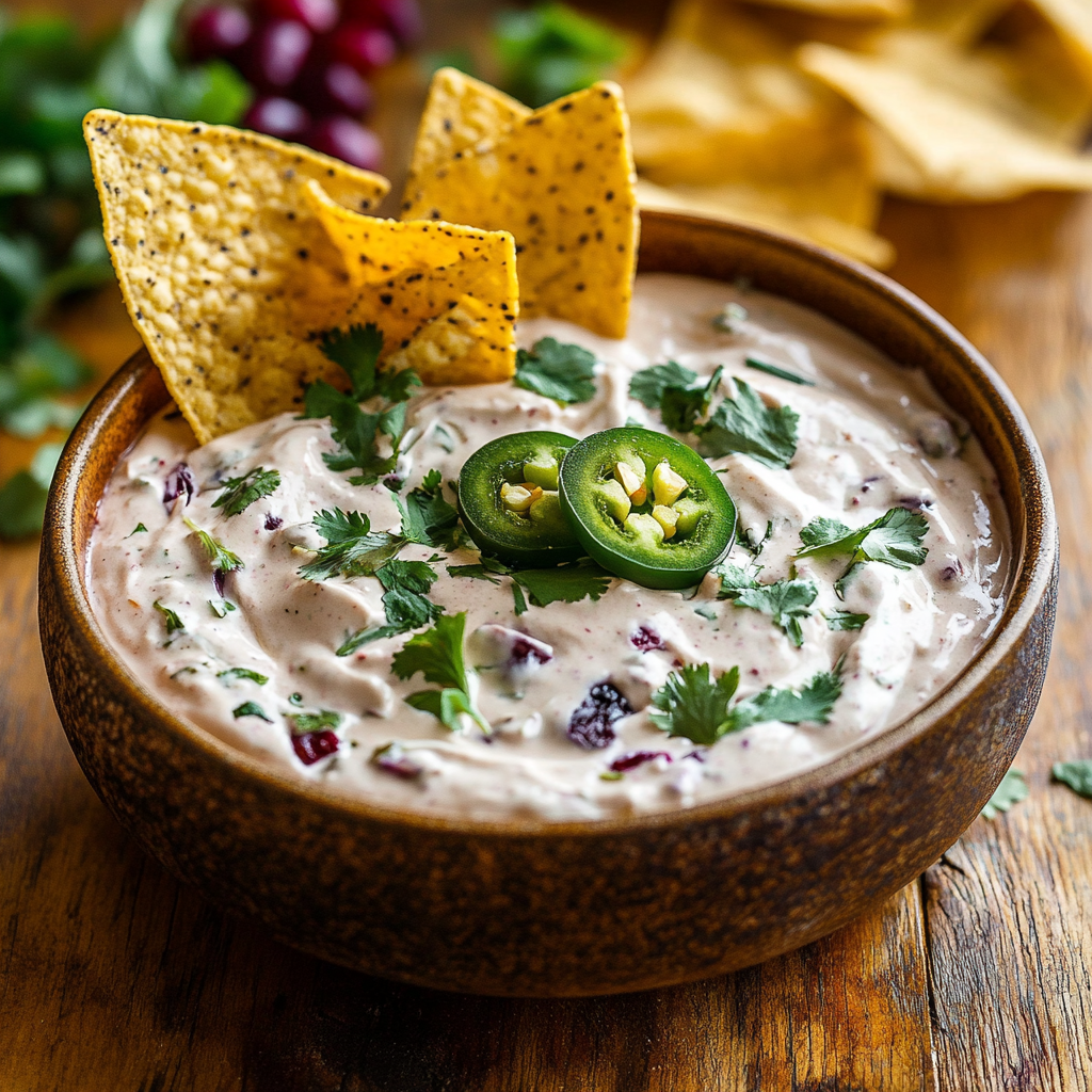 Cranberry Jalapeno Cream Cheese Dip