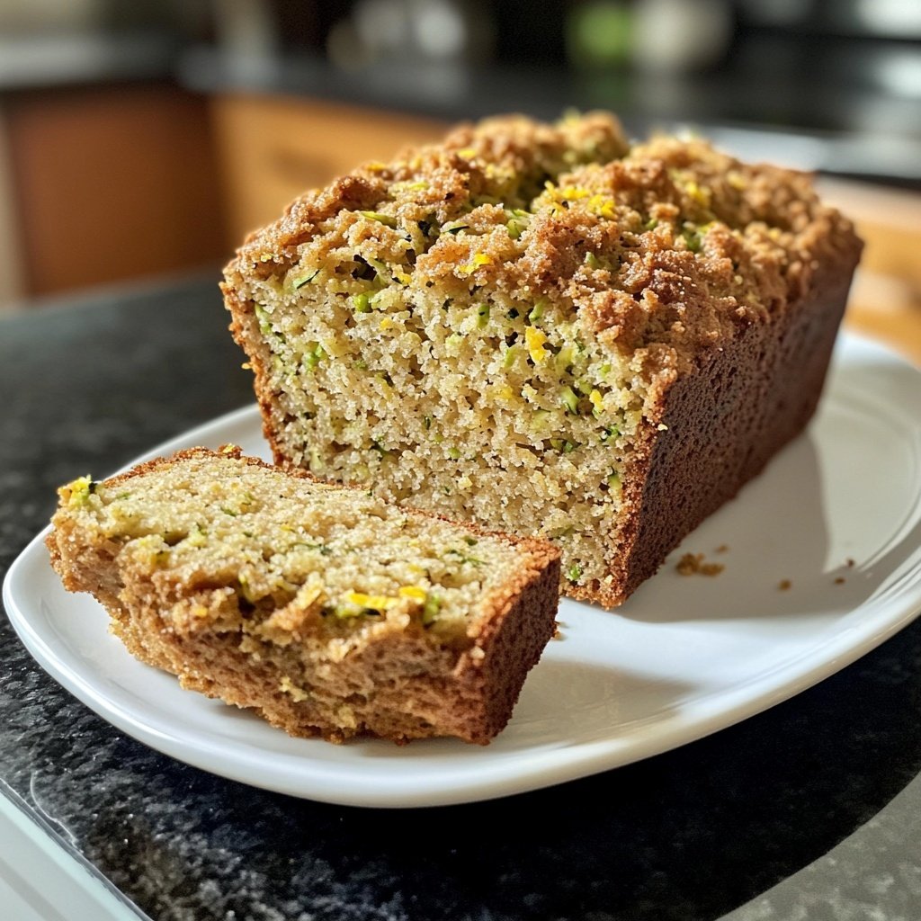 Lemon Zucchini Quick Bread