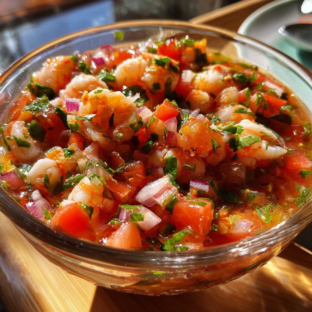 Shrimp Ceviche Lime Juice