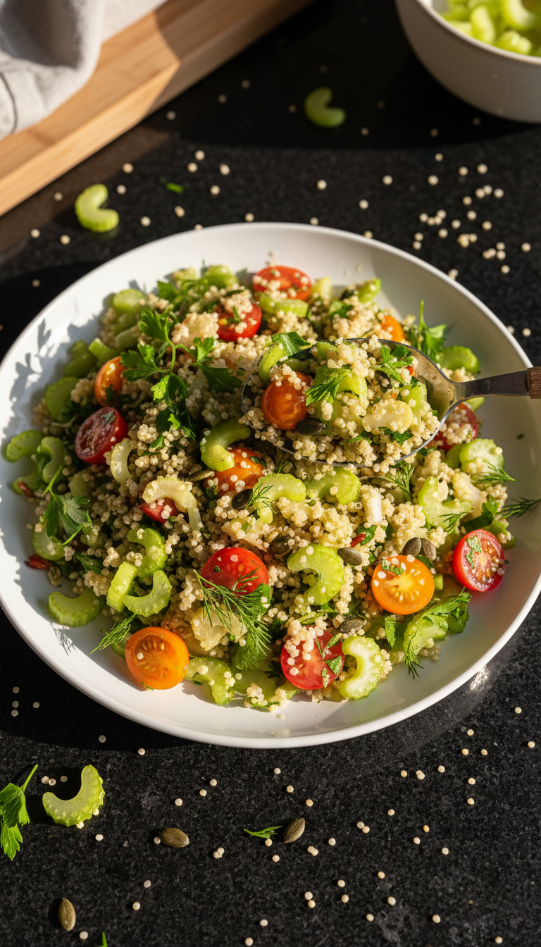 Celery and Quinoa Salad
