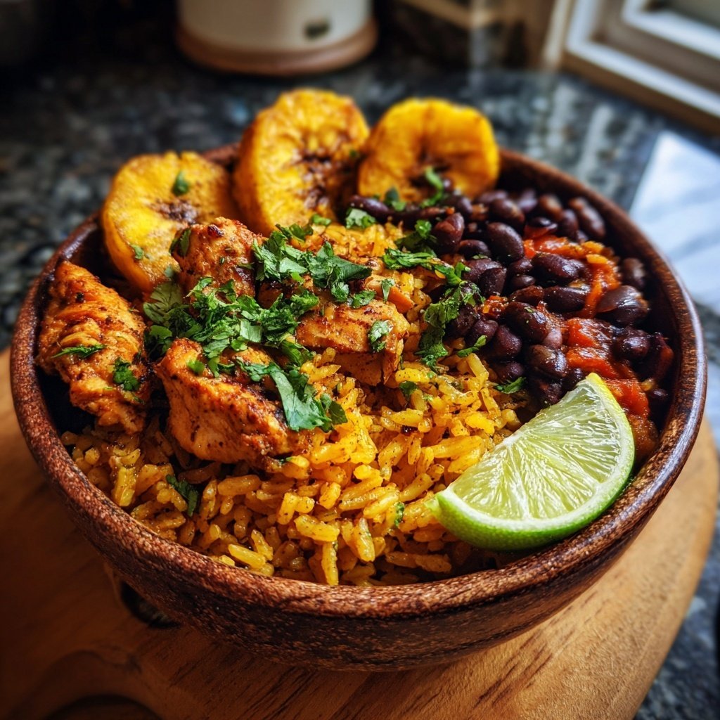 Savory Jamaican Rice Bowl