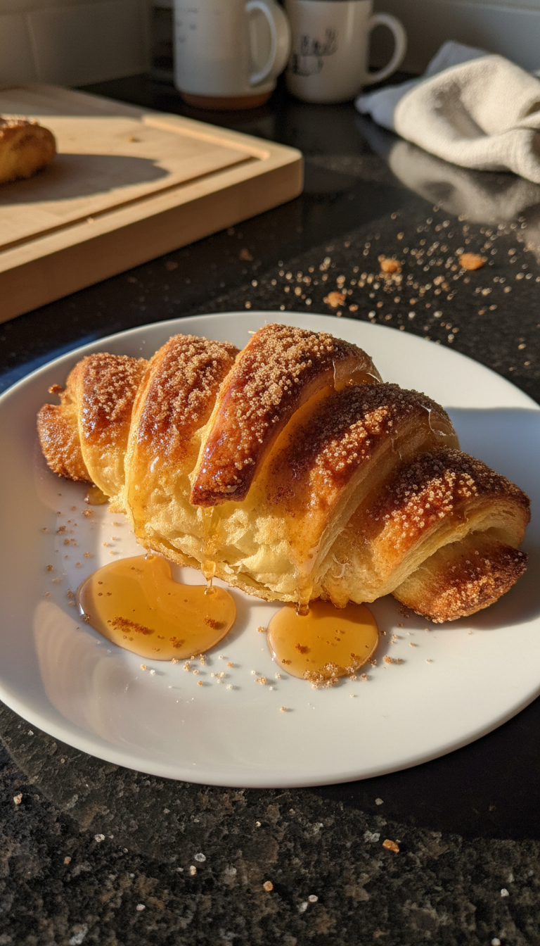 French Toast Croissant Roller