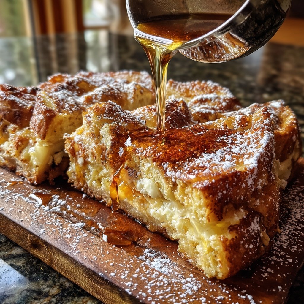 Make-Ahead Overnight French Toast Casserole​