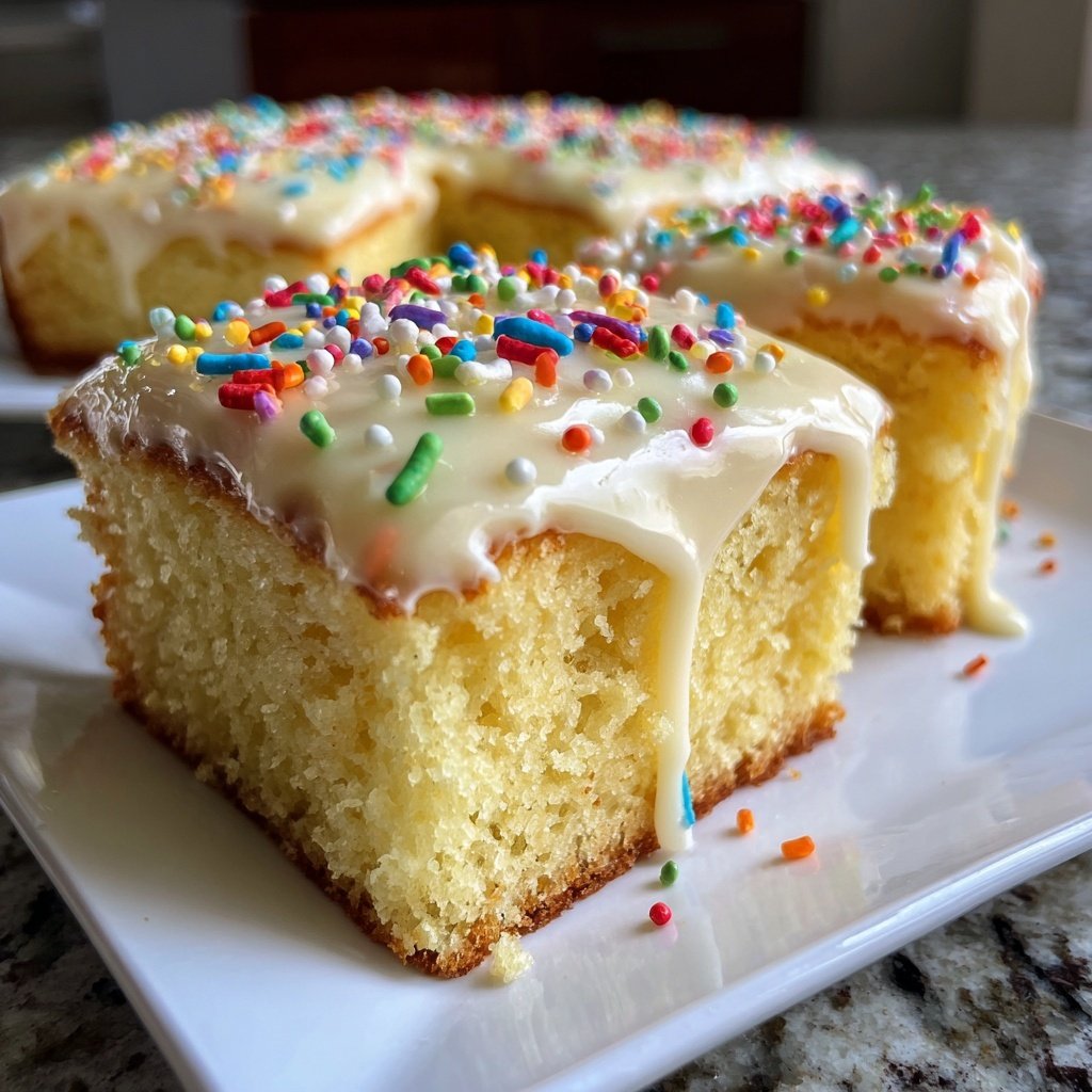 Classic Moist Vanilla Butter Cake