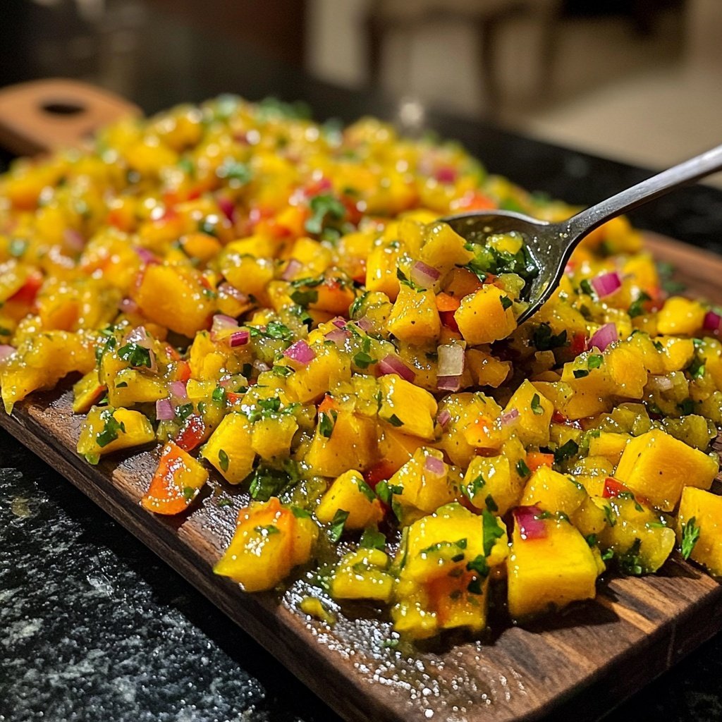 Easy Mango Salsa