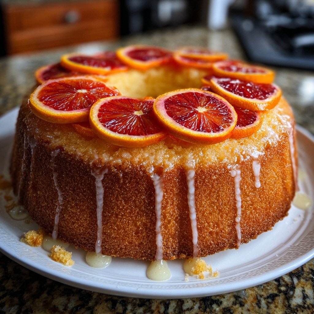 Capricorn Blood Orange Olive Oil Cake