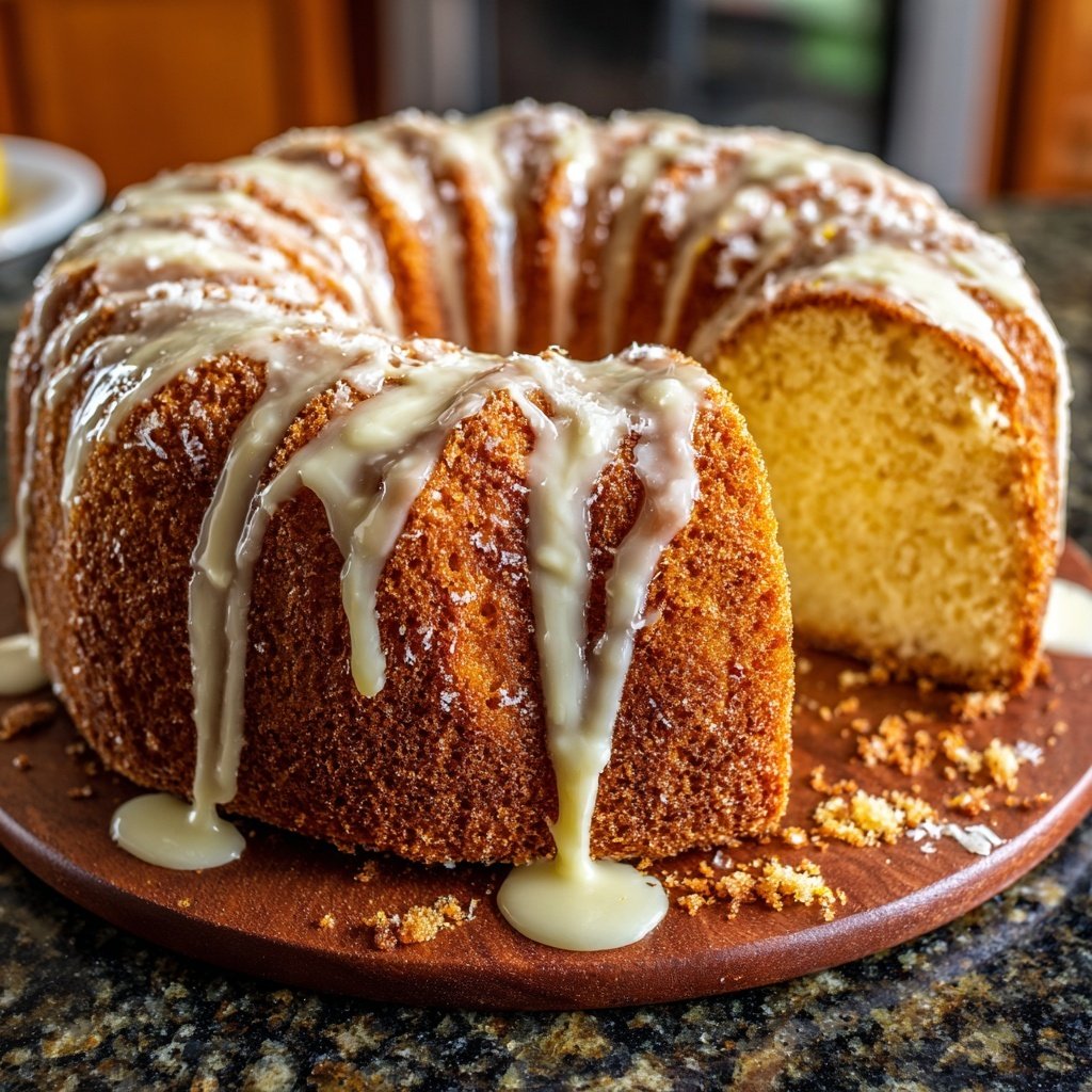 Luscious Vanilla Bean Pound Cake