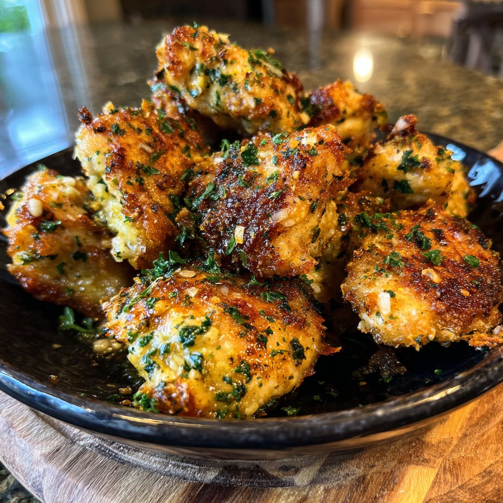 Garlic Butter Chicken Bites