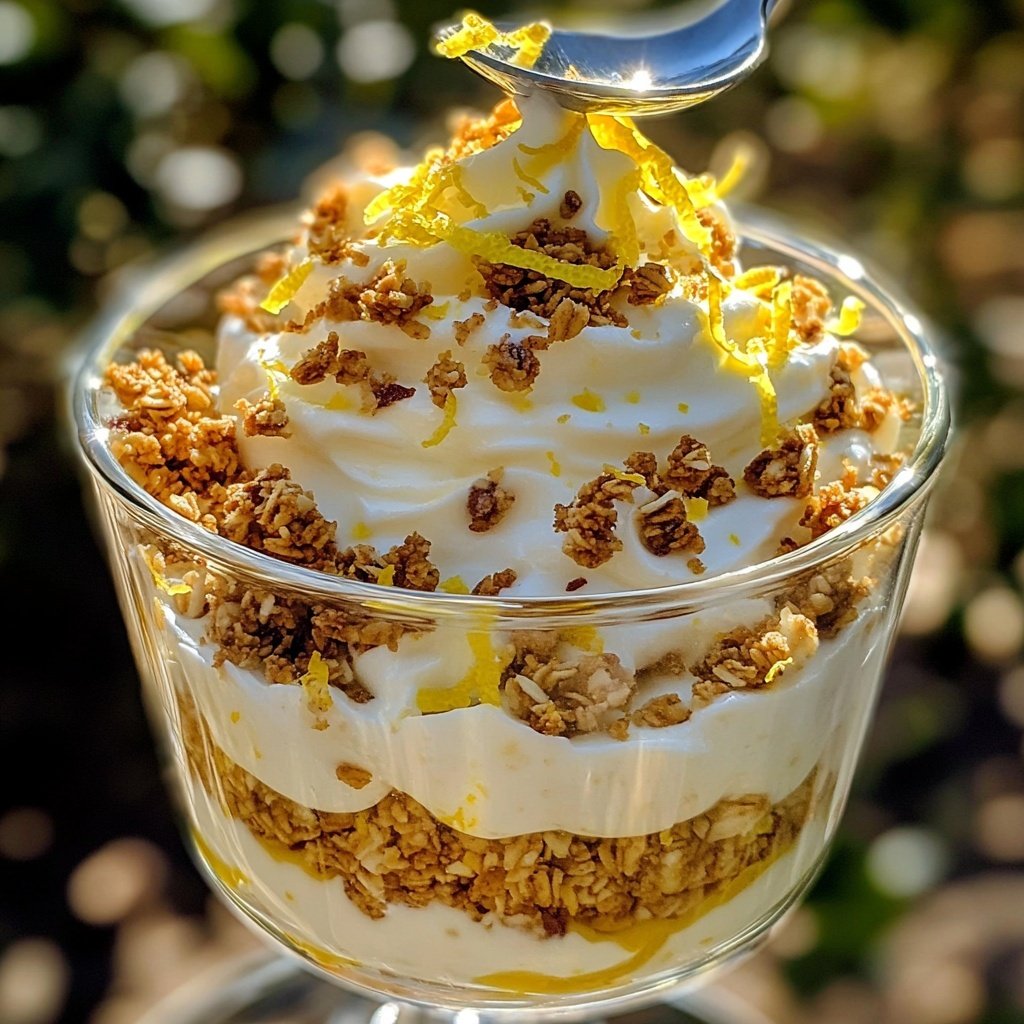 Meyer Lemon Yogurt Parfait