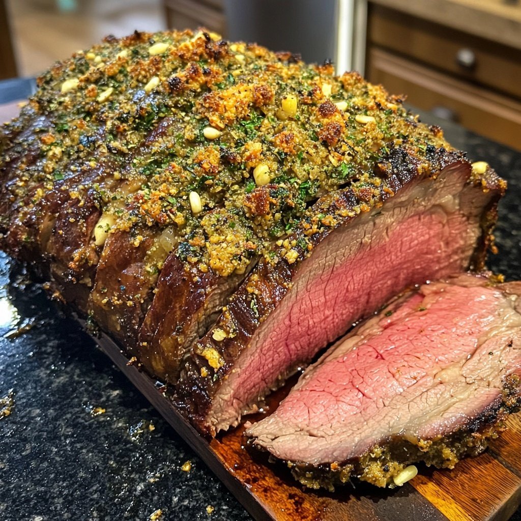 Herb-Crusted Prime Rib