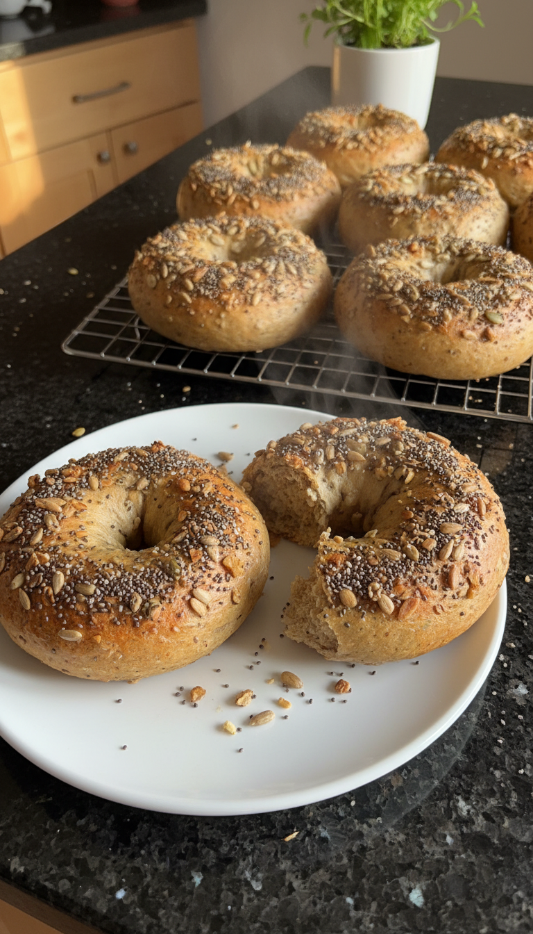 Superfood Protein Bagels