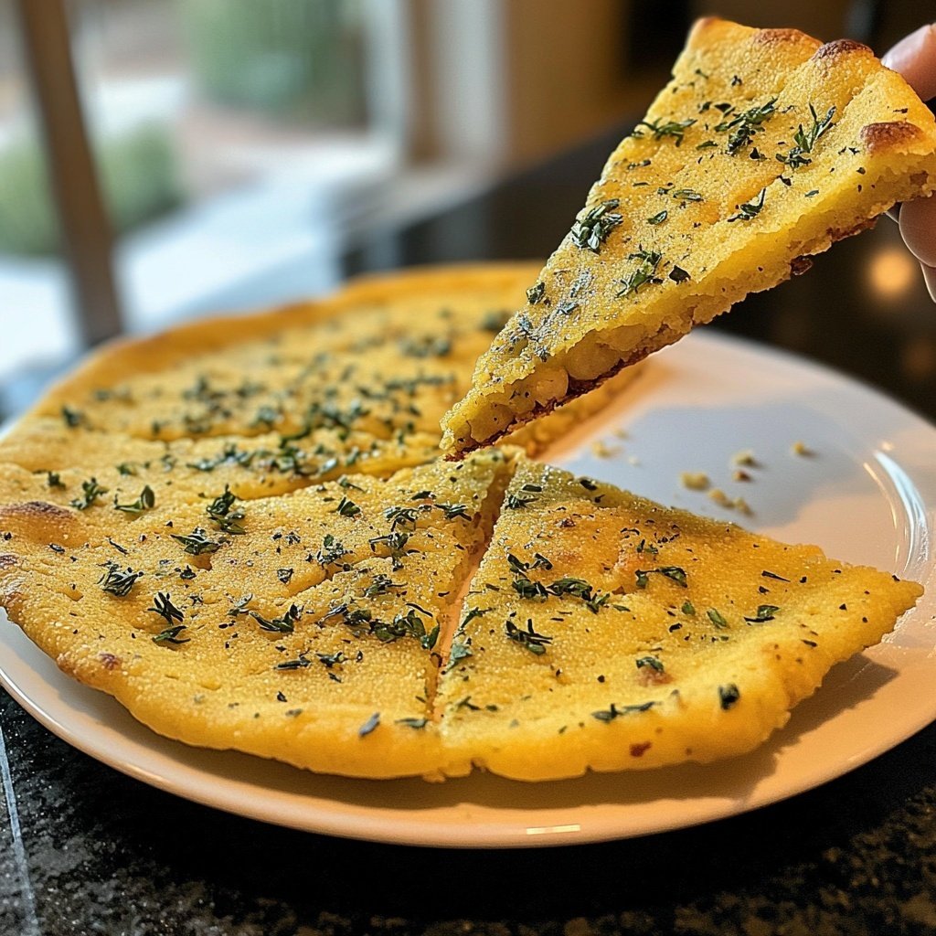 Socca Chickpea Flatbread